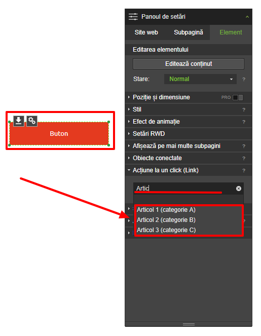Introdu cuvântul necesar și alege articolul corespunzător Introdu cuvântul necesar și alege articolul corespunzător